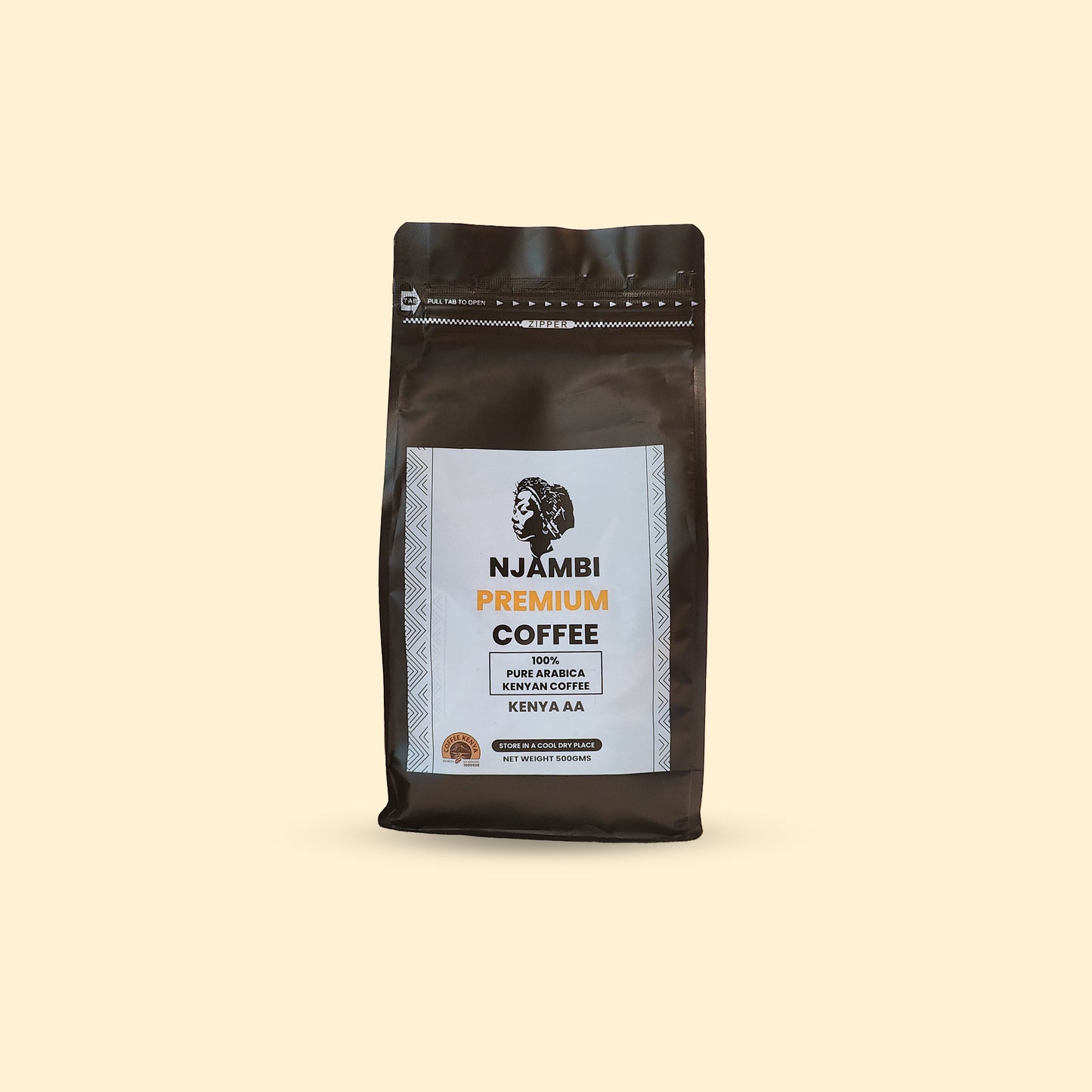 Njambi Premium 500 g jauhettu kahvi